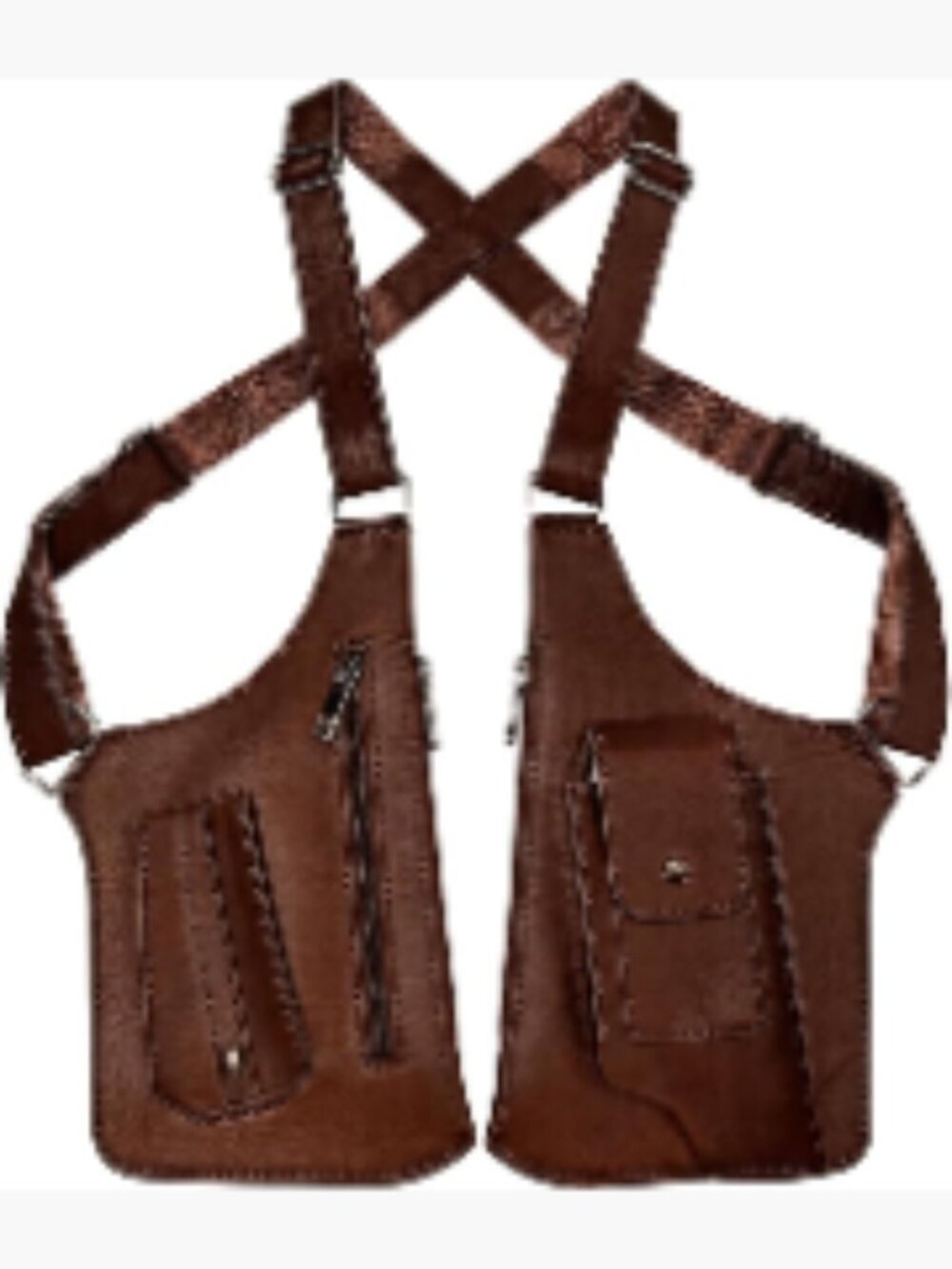 Large Double Shoulder Underarm Holster Bag -Anti-Theft Concealed Crossbody